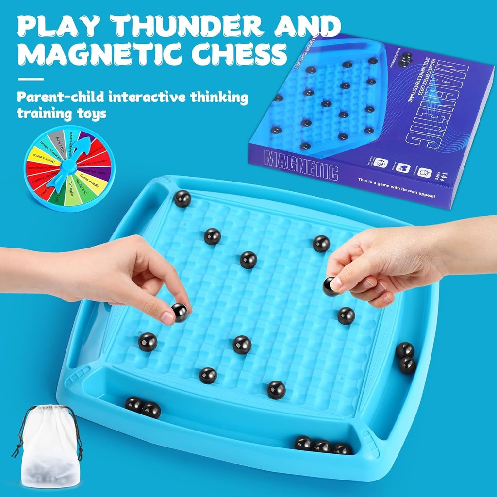 2024 New Magnetic Chess Game Set, Magnetic Stones Chess Game Using ...