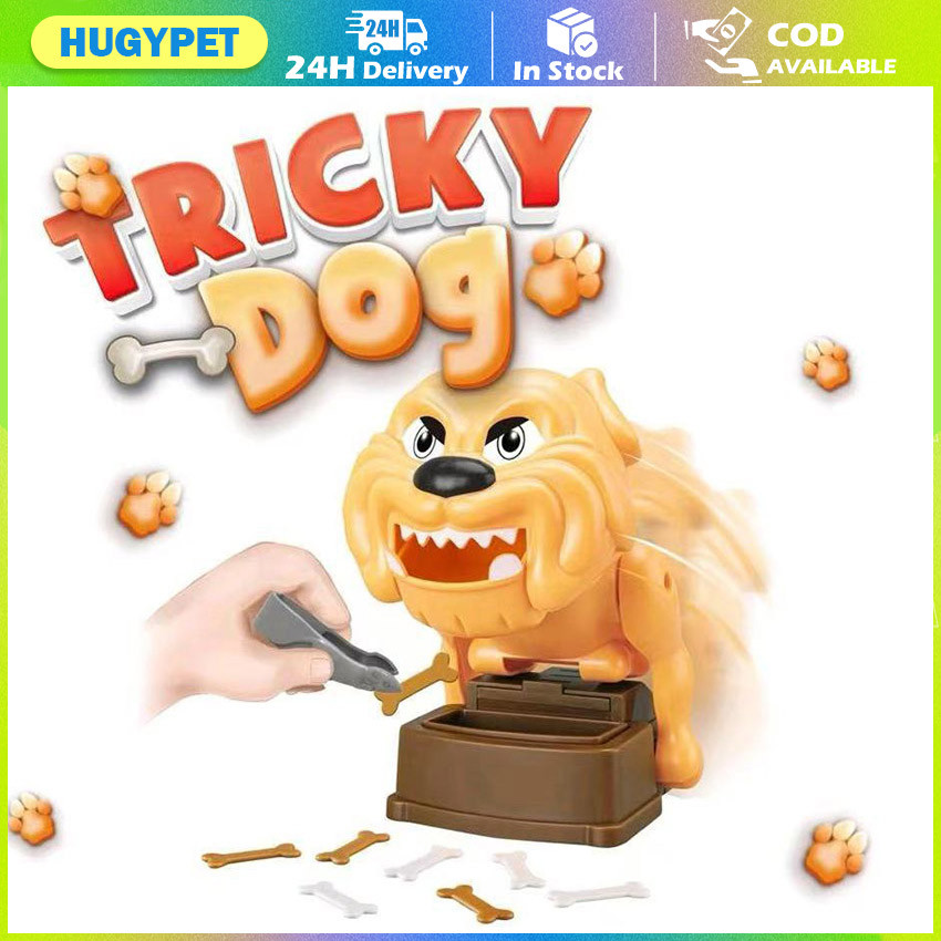 Bad Dog Game Bulldog Toy Stealing Bone Action Game Children Interactive ...