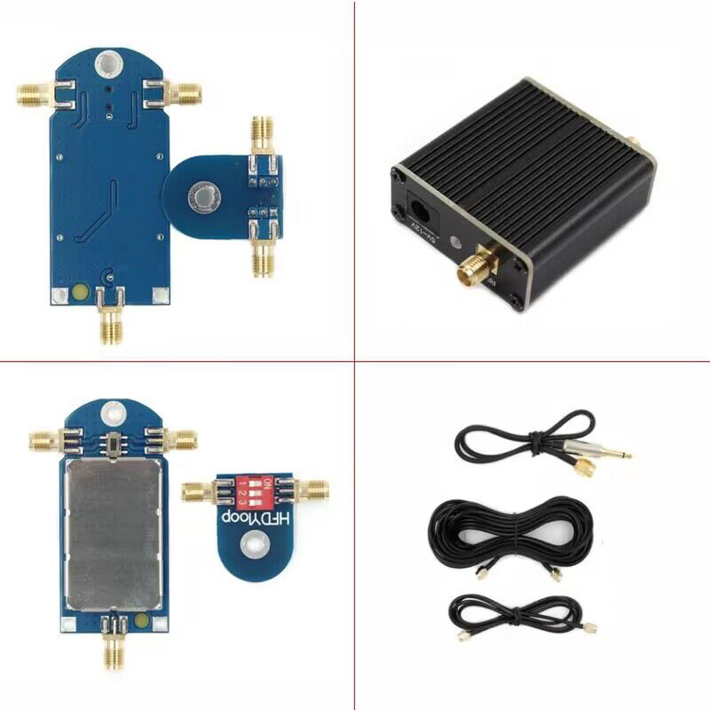 Active Magnetic Loop Antenna Wideband 50K-500MHz Shortwave Radio Active ...