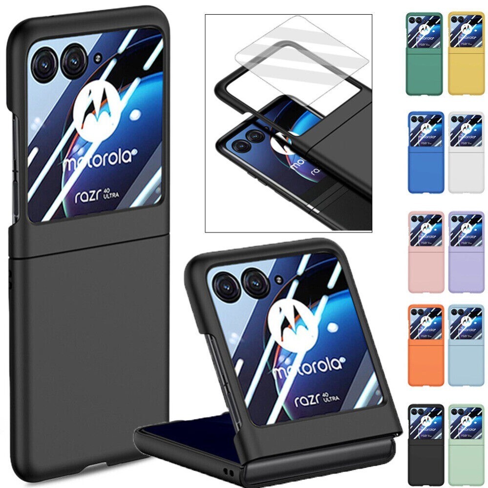 For Motorola Razr 60 50 Ultra Shockproof Matte Slim Flip Hard Case ...