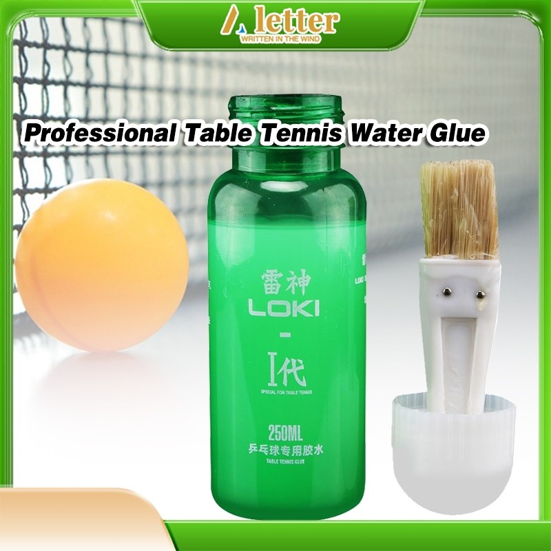 250ml Professional Table Tennis Water Glue,Brush Organic Ping Pong ...