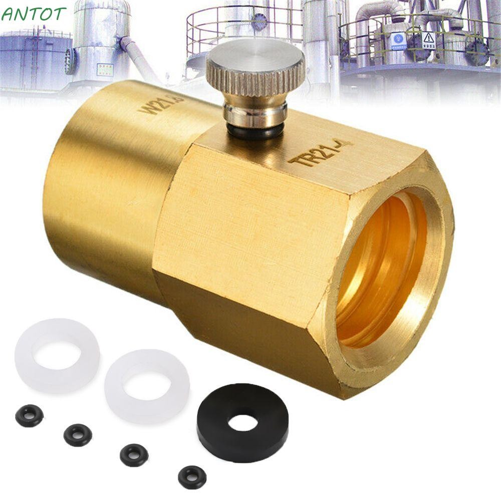 ANTOT TR21-4 to W21.8-14 Homebrew Regulator Thread Set Cylinder Refill ...