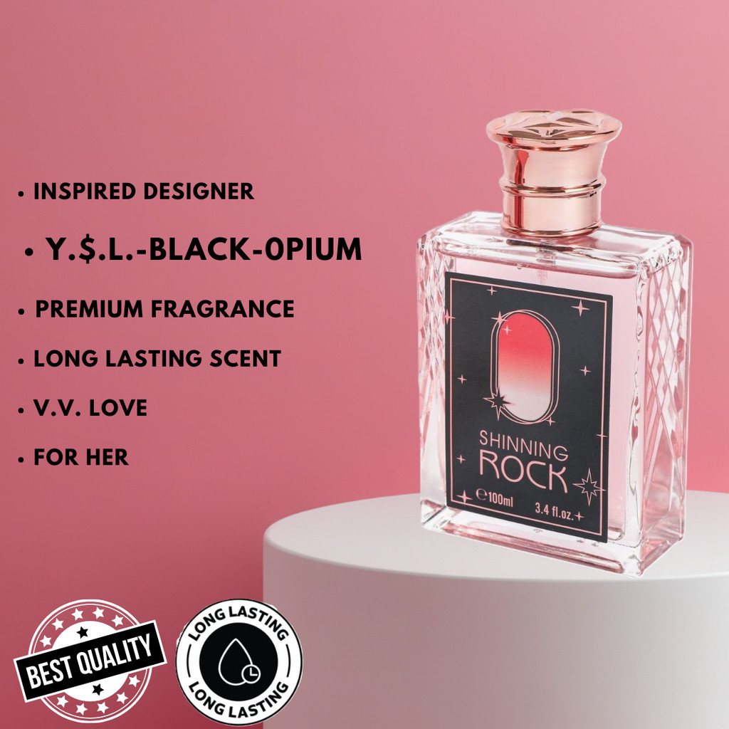 SHINNING ROCK 100ml EDP Perfume For Women Fragrance Long Lasting ...