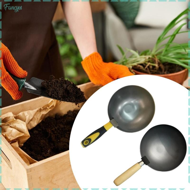 Cement Bucket Bricklaying Bowl Carbon Steel Concrete Mixing Utensil ...