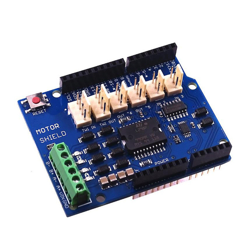 L298P 4A Dual Channel Motor Drive Module Motor Expansion Board R3for ...