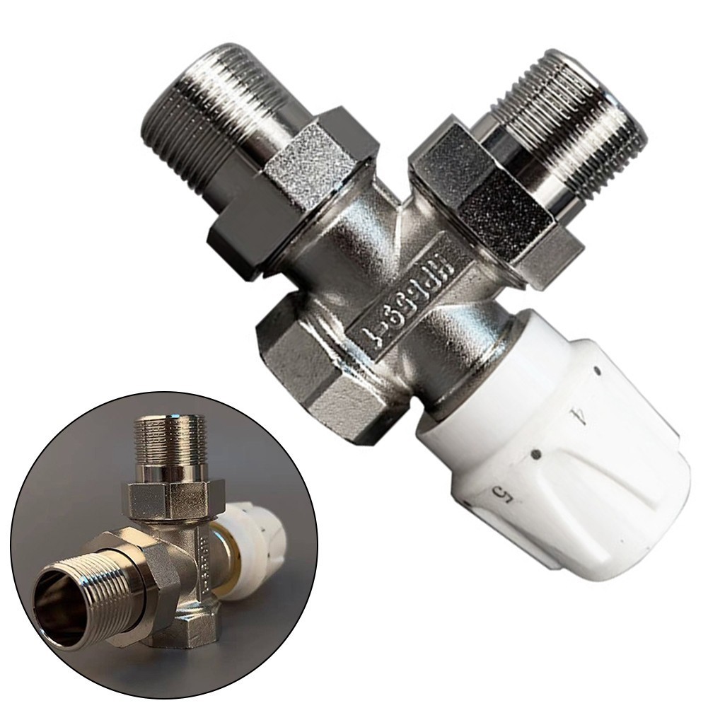 1PCS Manual Thermostatic Radiator Valve Heating Temperature Control ...