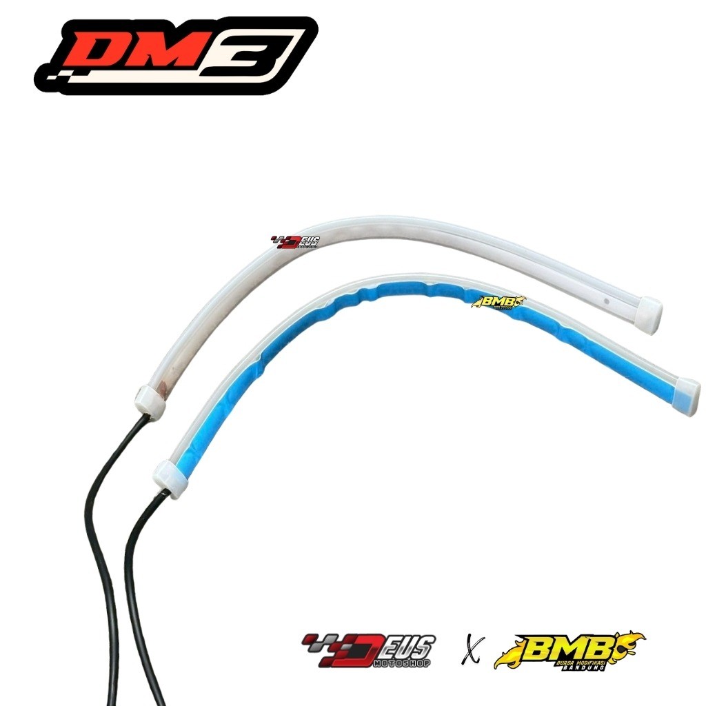 NEW LED slim eyebrow DRL Embedded Module 30cm 2 modes Dusk turn signal ...