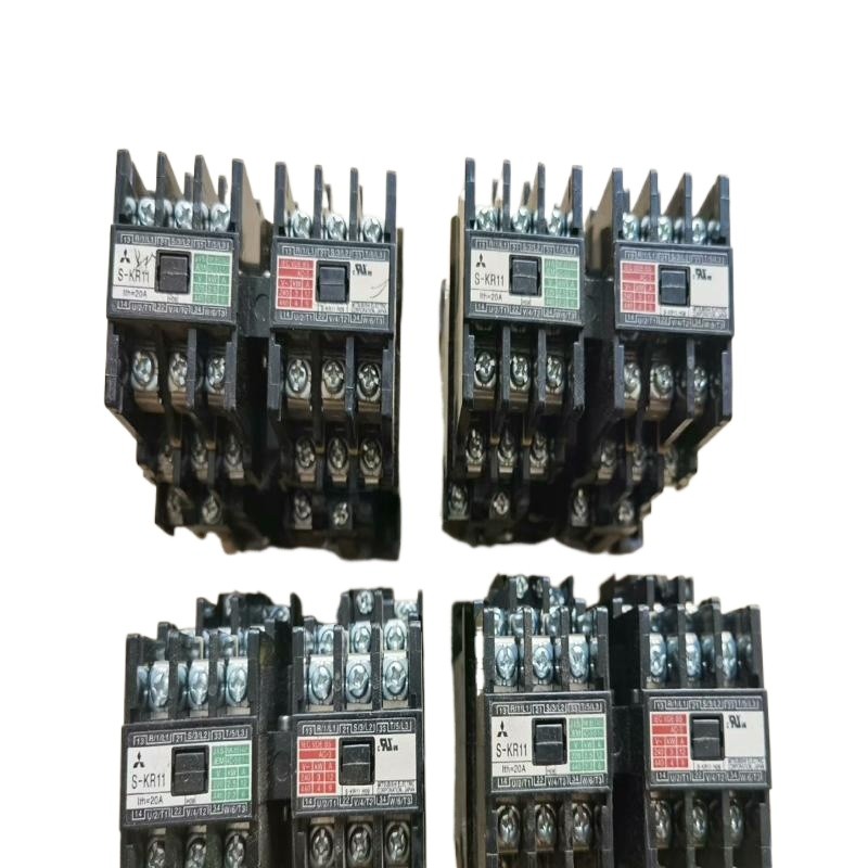 Original Mitsubishi mechanical interlock AC contactor S-KR11 AC200V AC ...