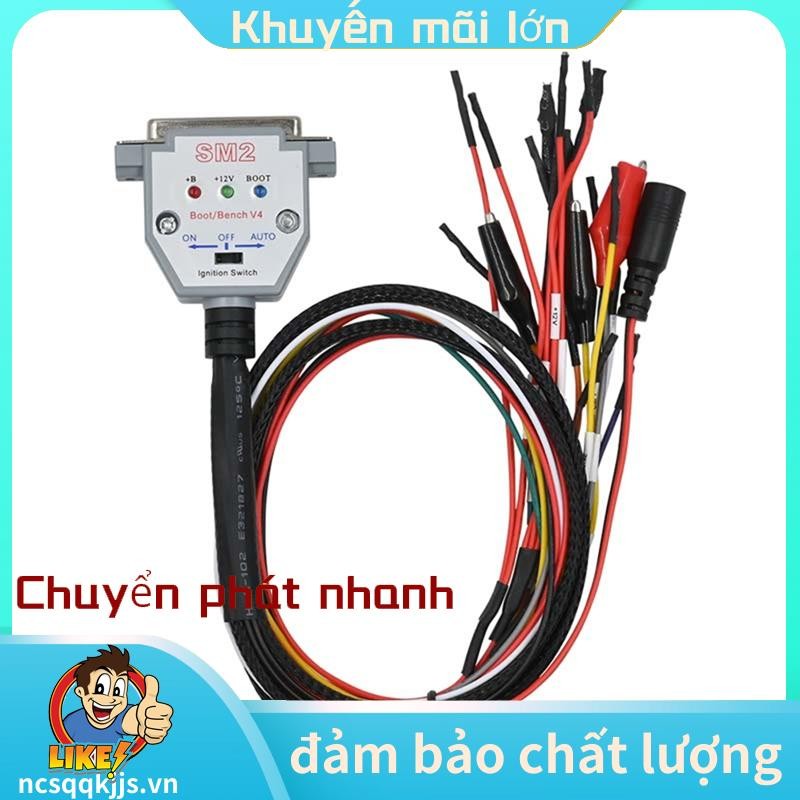 3 LED LIGHTS Boot Bench Cable DB25 ECU Bench Pinout Cable for SM2 PRO ...