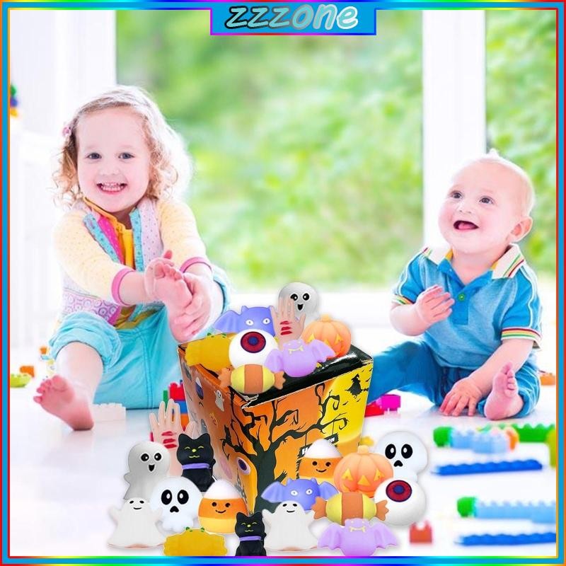 zzz Halloween Squeeze Fidget Toy TPR Soft Stress Vent Toy Party Favor ...