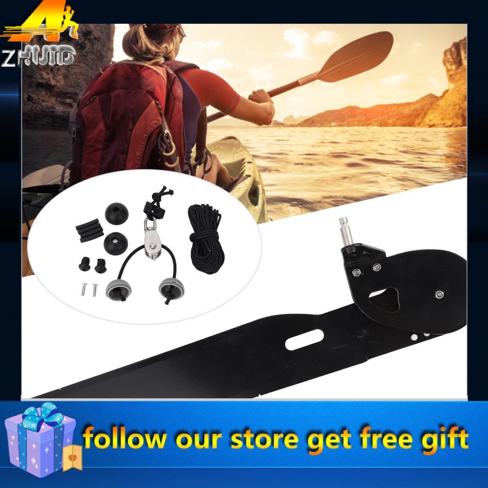 zhuida-ph VGEBY Canoe Rudder Aluminium Alloy Kayak Fishing Boat Foot ...