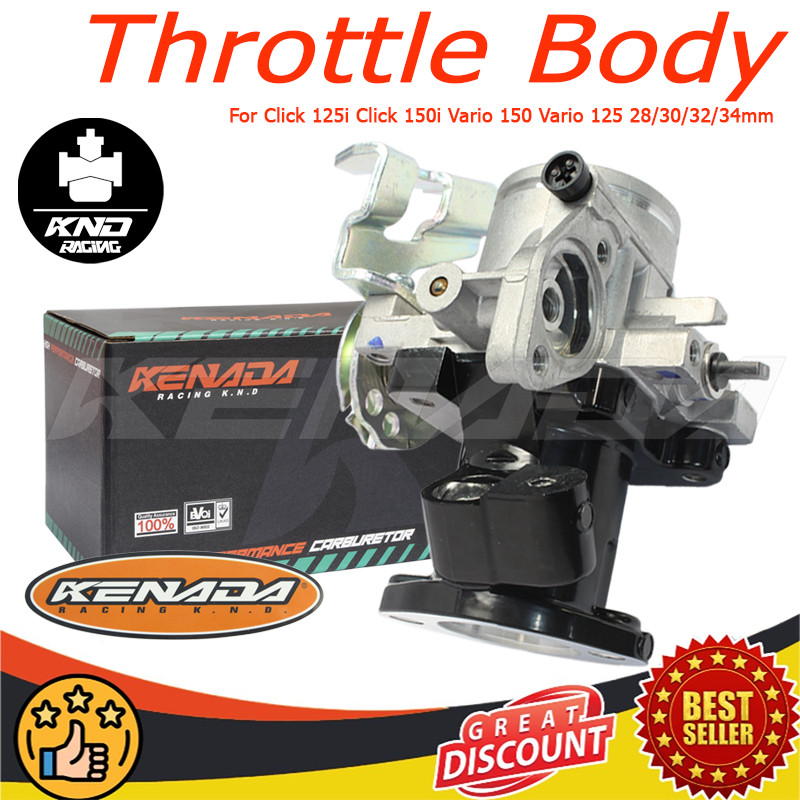 KENADA RACING Throttle Body Intake Manifold 90°Click 125i Click 150i ...