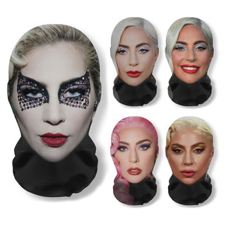 3D Printed Funny Mask Cosplay Pop Singer Lady gaga Full Face Elastic