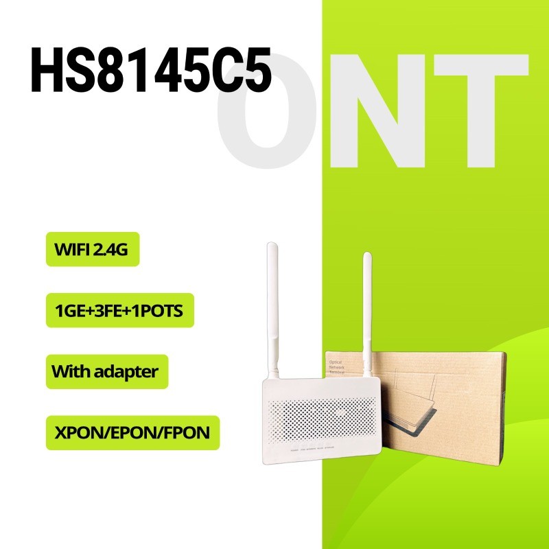 Gigabit HS8145C5 ONU FTTH XPON/GPON/EPON modem router with wifi English ...