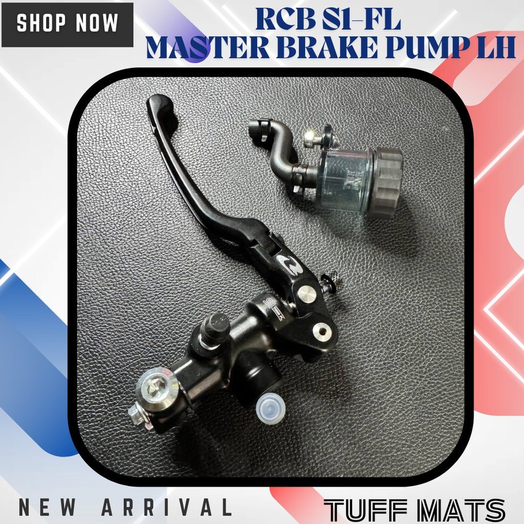 Racing Boy S1-FL Master Brake Pump Left Hand – CNC Motorcycle Hydraulic ...