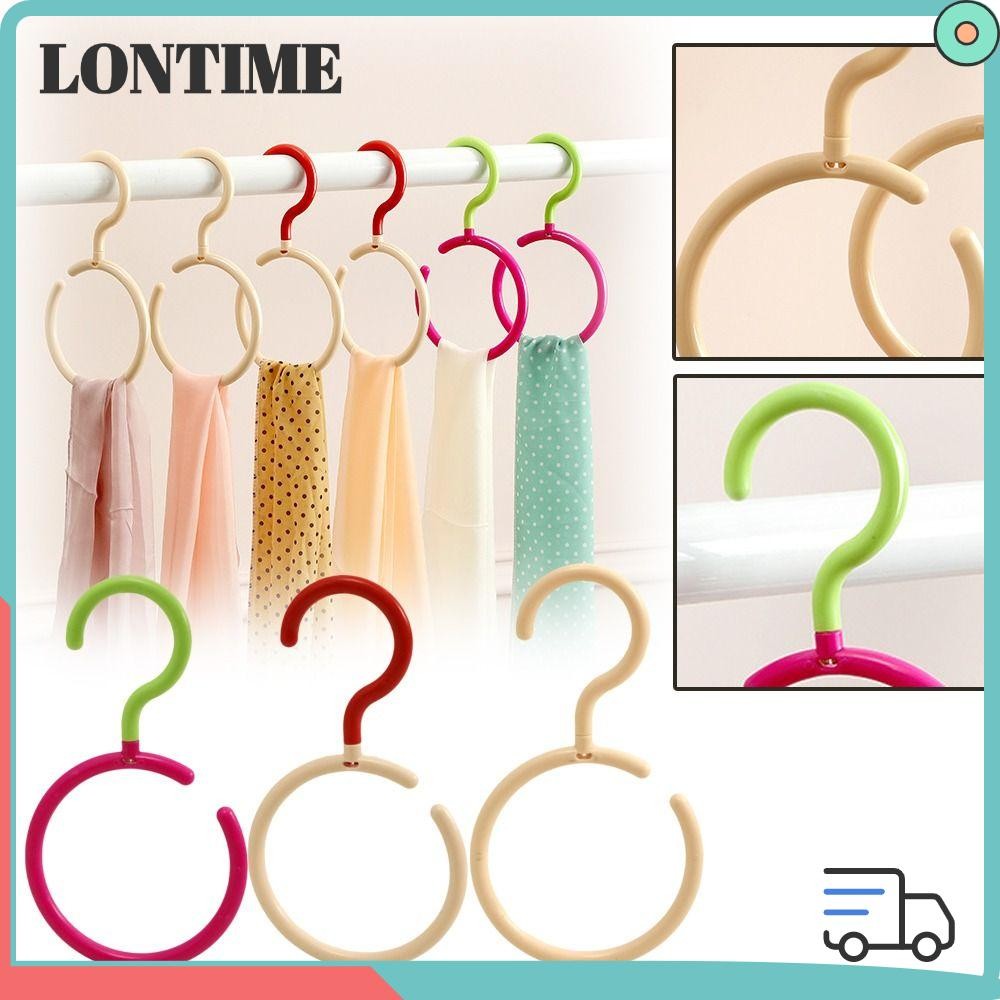 LONTIME STORE Bedroom Scarf Racks, Multifunctional Portable Clothes ...