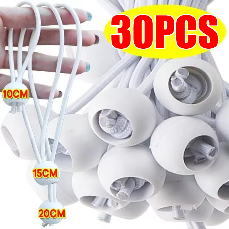 White Storage Elastic Ball Ropes Bungee Jumping Ropes Suitable Heavy ...
