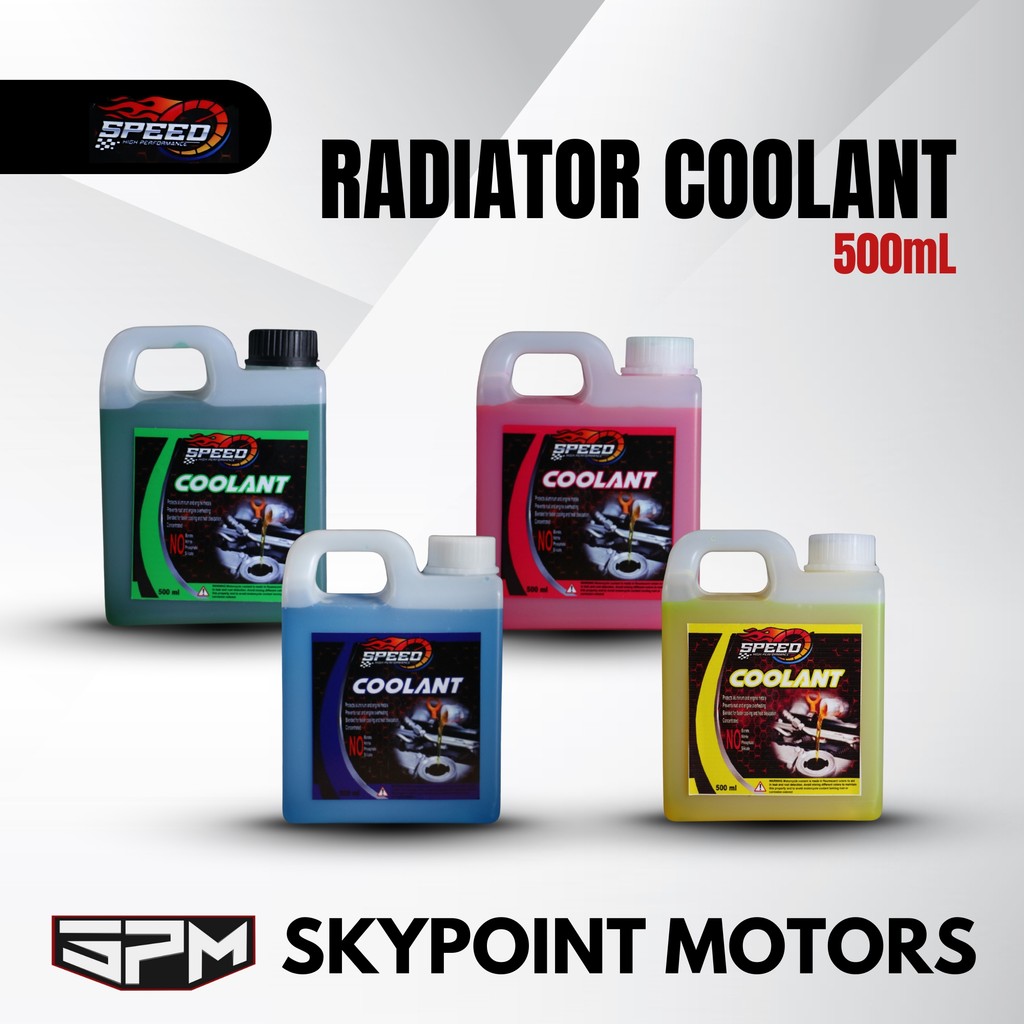 SPEED RADIATOR COOLANT 20X500ML (PB) (9404) | Shopee Philippines