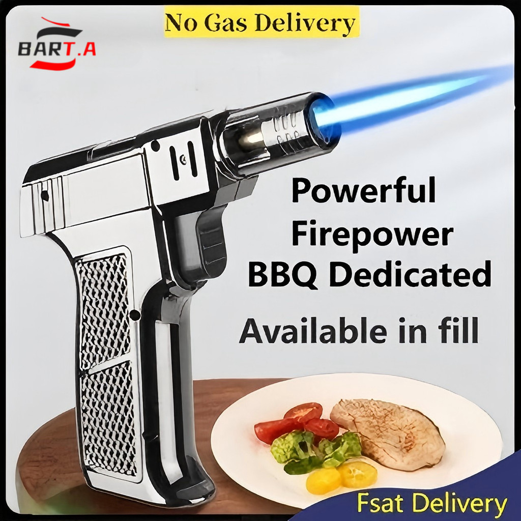 1300° Metal Handheld Food Torch Aluminum Tube Welding Lighters Baking ...