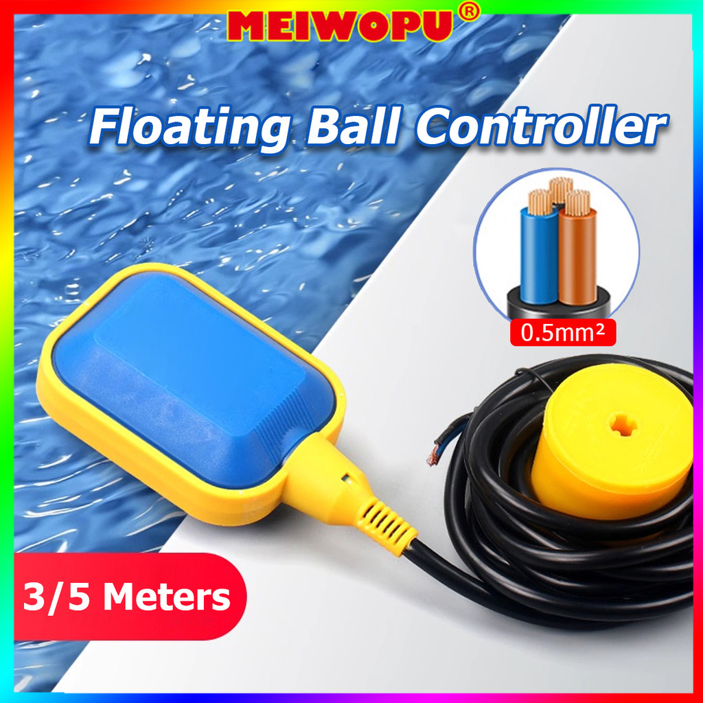 Liquid Level Float Ball Switch Fully Automatic Water Level Controller ...