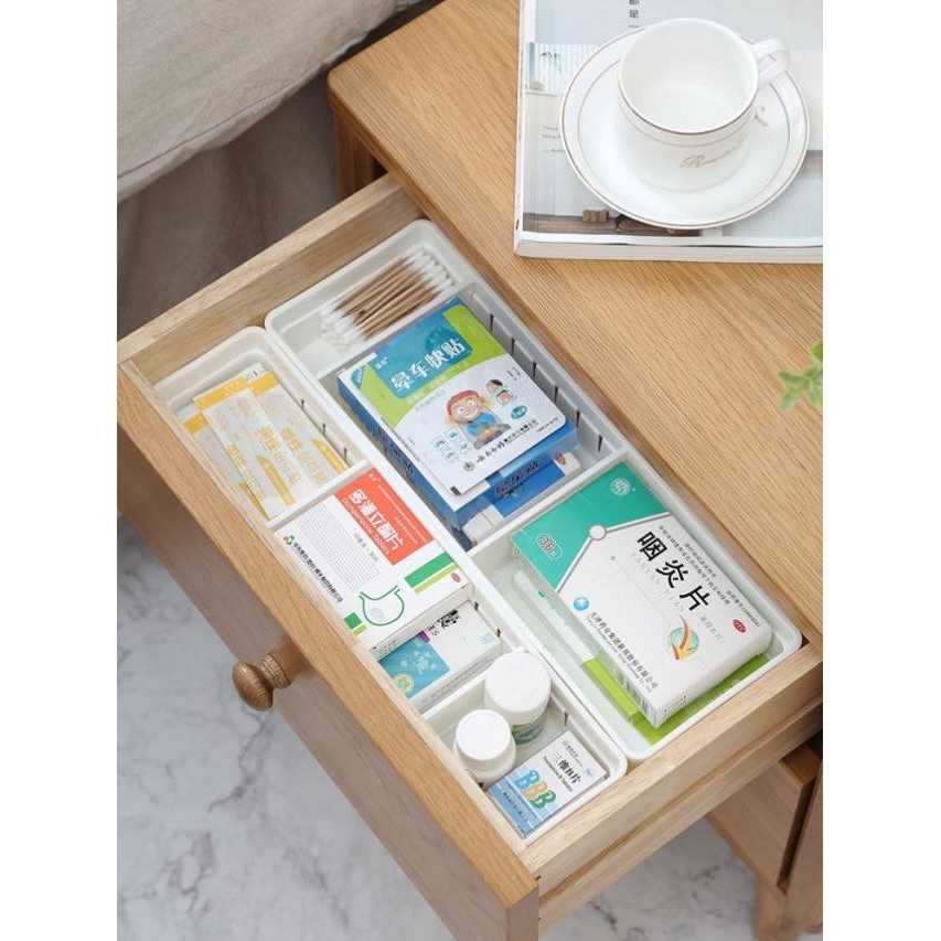 Kitchen Drawer Storage Tableware Separate Cabinet Compartment ...