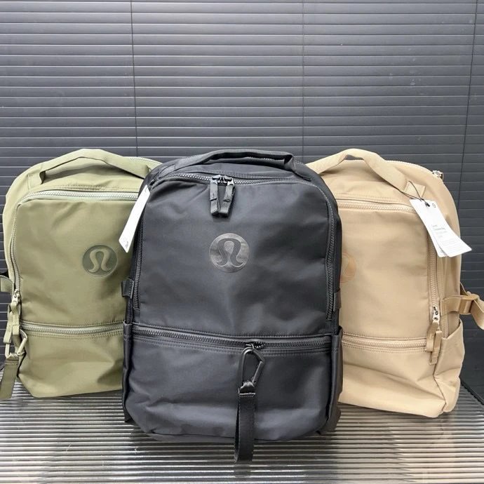 diaper bag backpack lululemon Lululemon 17l New Parent Backpack - Black/graphite Grey/silver