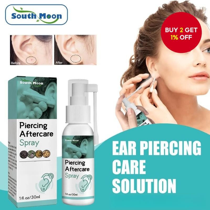 New Trendy Piercing Aftercare Spray - Earring Cleaning Solution ...