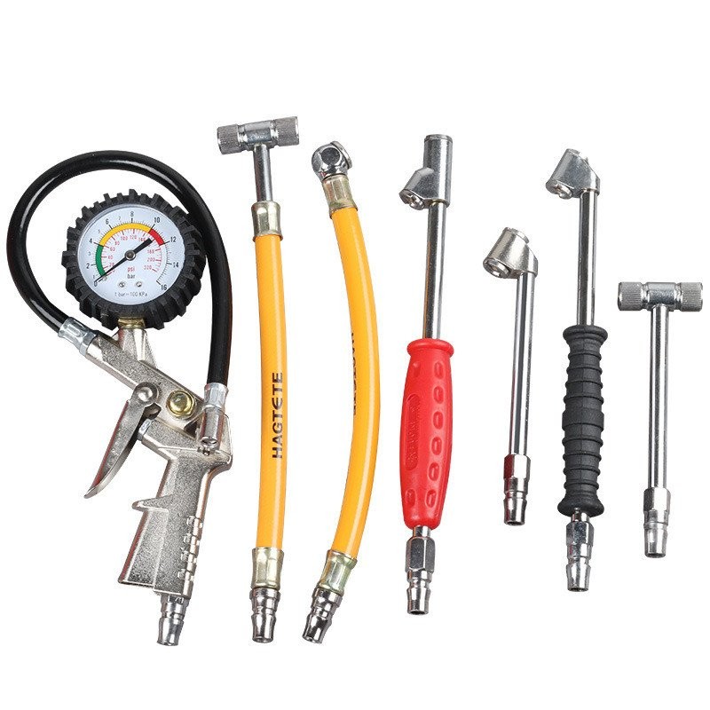 Tool Rod Air Refill Repair Inflator Nozzle Inflation Gauge Inflator ...