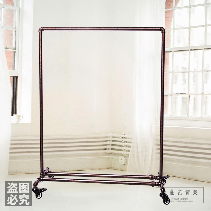 Clothing Clothing Store Display Rack Thickened Water Pipe Dragon Gate ...