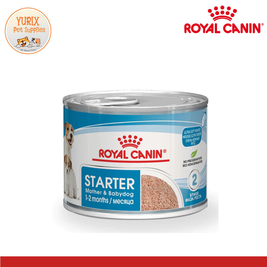 View of Royal Canin Starter Mousse Mother & Babydog (195g) Wet Food - Canine ...