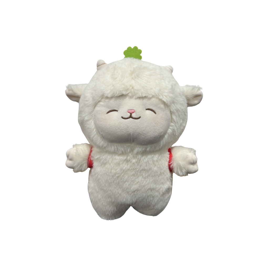 MINISO Mini Family - 11in. Sheep Plush Toy(Ladybug Backpack) | Shopee ...