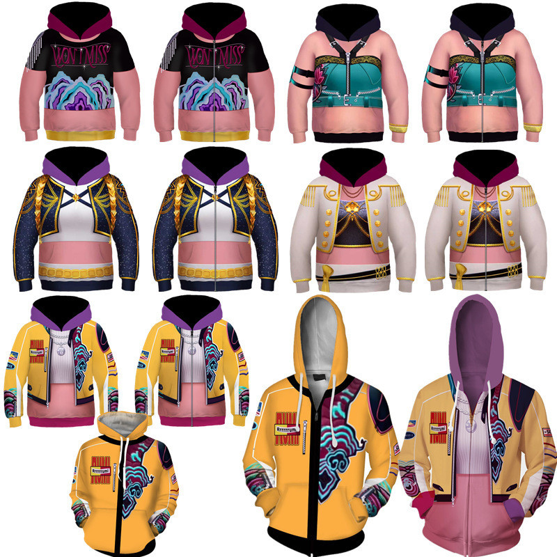 Childrens Rumi 2Pcs Costume Jacket Suit Cosplay Zoey Mira