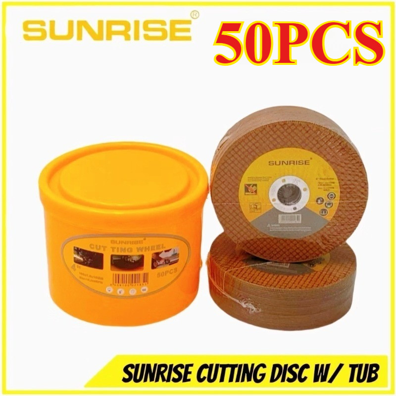 50PCS SUNRISE Cutting Disc 4 Inch Tub Metal Stainless Steel Diamond Saw ...