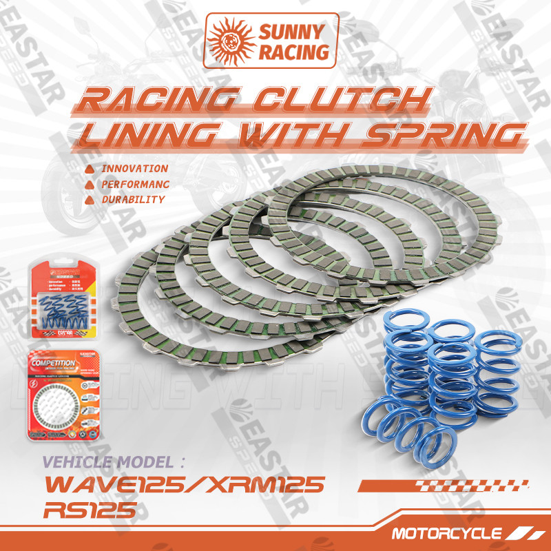 Racing Clutch Lining with Spring Assy for Wave 125 /Xrm 125 /Rs 125 ...