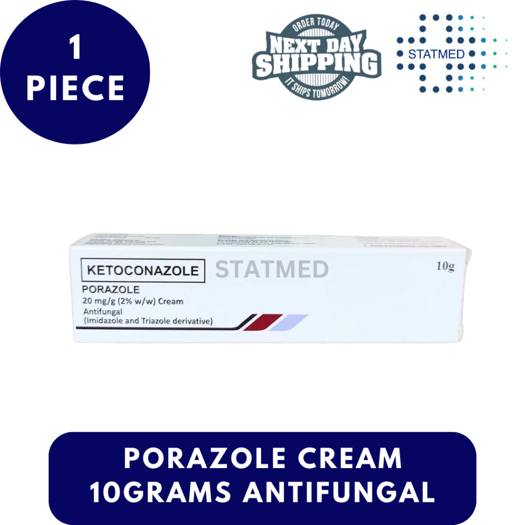 Porazole Ketoconazole Cream 10grams l 1 Piece | Shopee Philippines