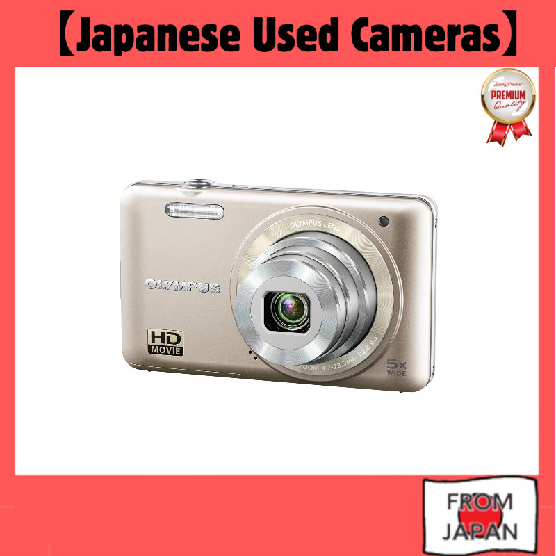 OLYMPUS Digital Camera VG-145 Gold 14 Megapixels Wide Angle 26mm