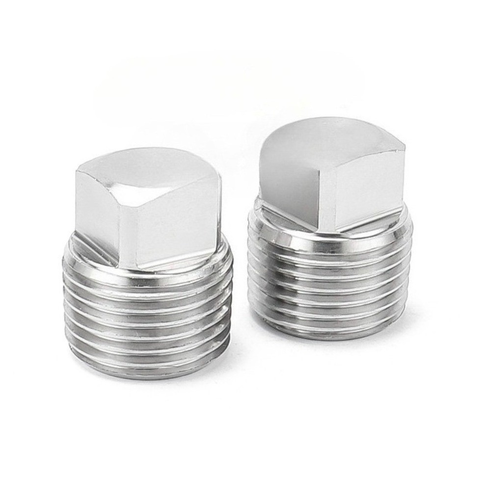 (304 stainless steel square plug PT/NPT | Shopee Philippines
