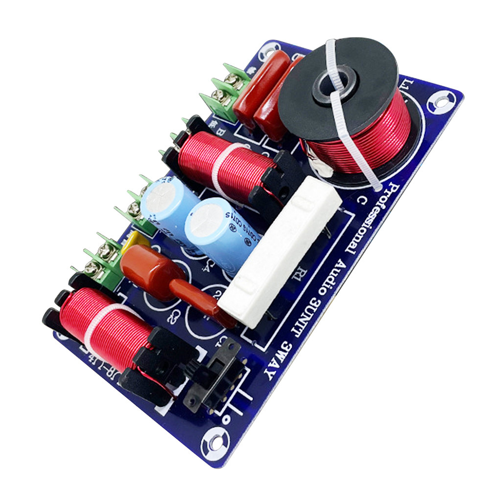 250W Audio Speaker Crossover Module Treble Medium Bass 3 Ways Audio ...