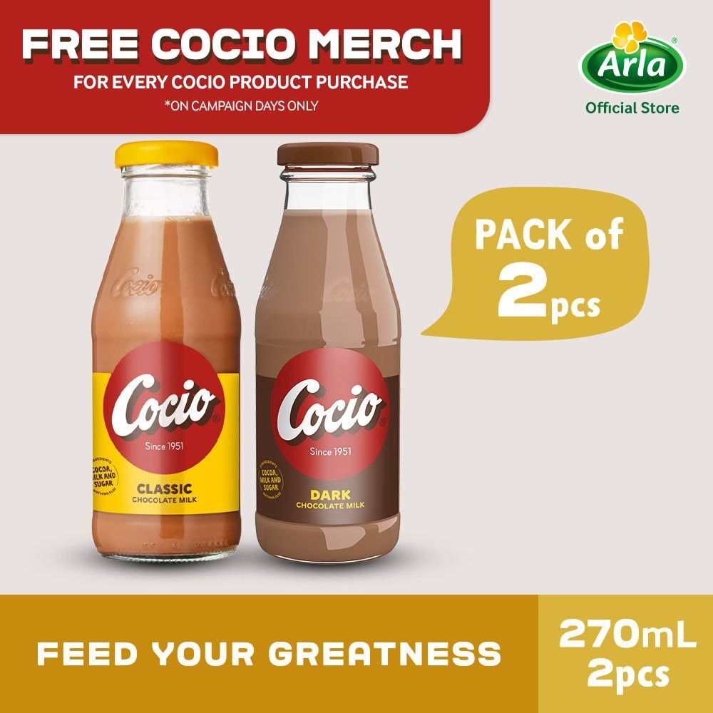 Cocio Classic and Dark 270ml 2-Pack | Shopee Philippines