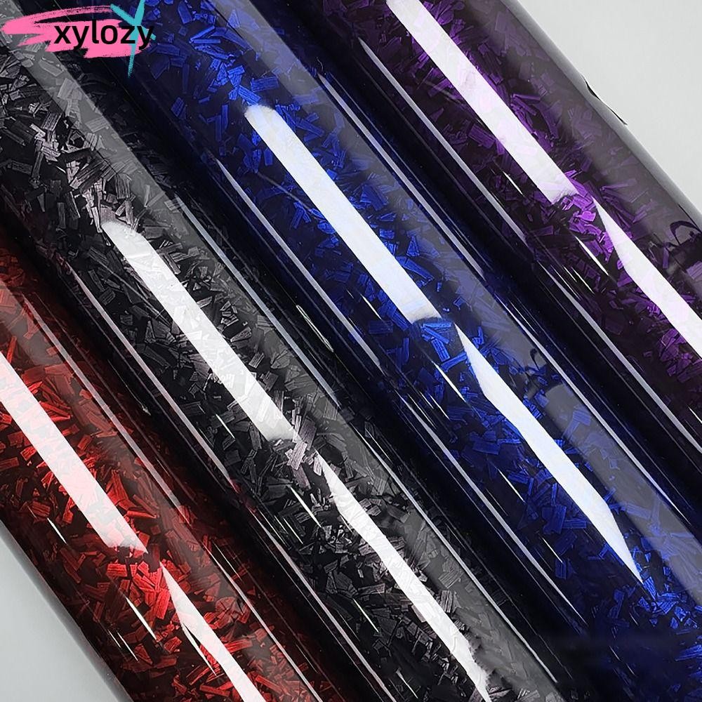 XYLOZY Carbon Fiber Vinyl Film, High Gloss Forged Carbon Fiber ...