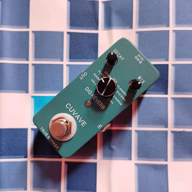 CUVAVE Digital Reverberation Effect Device DIG REBERB Electric Guitar ...