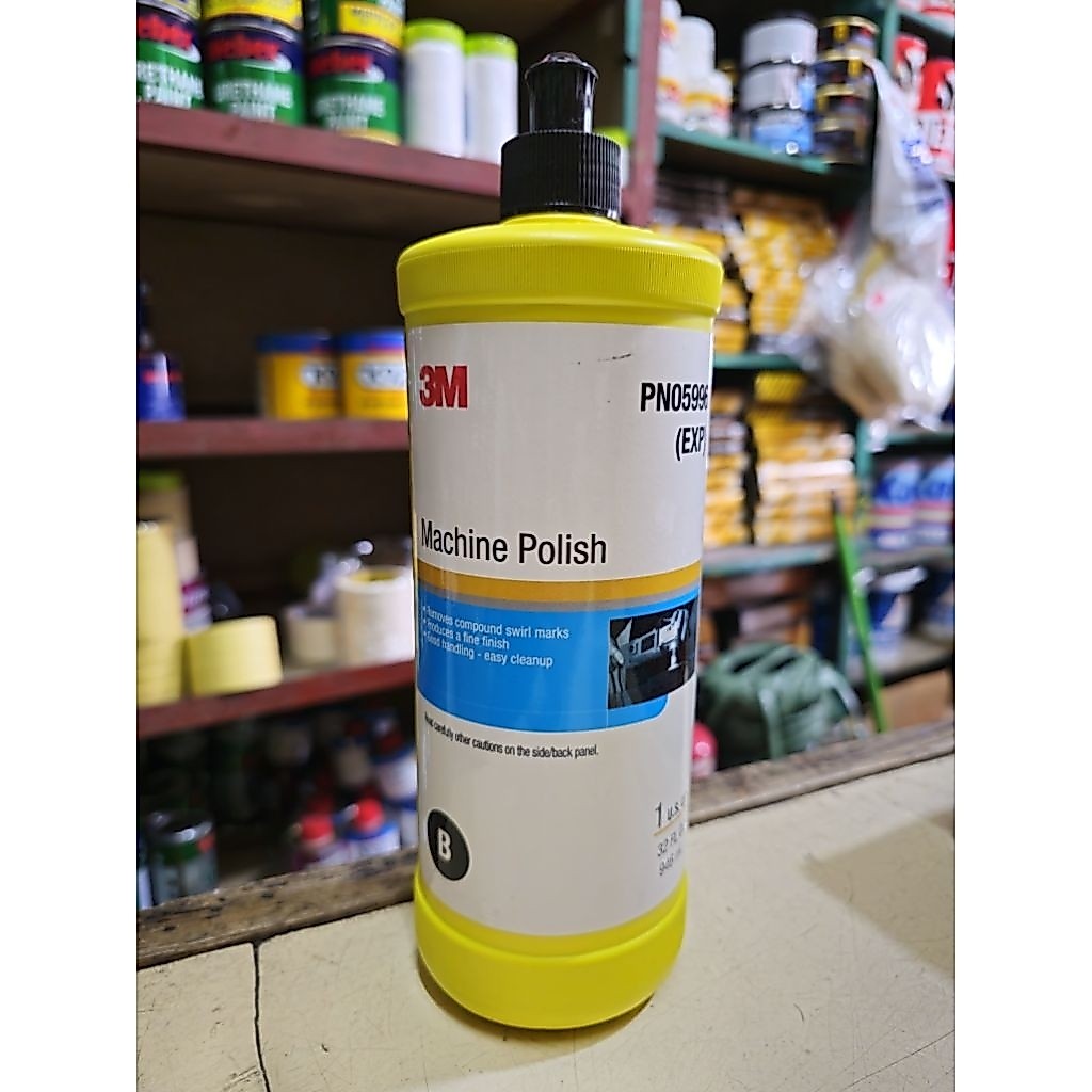 3m Machine Polish Wax Step B (5996) 1 Liter | Shopee Philippines