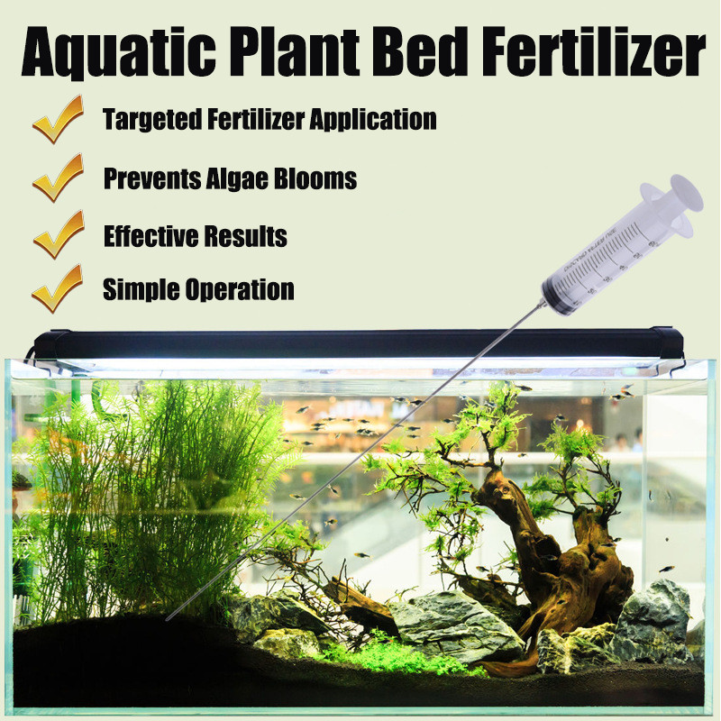 30cm Extra-Long Needle Aquarium Fertilizer Injector Accelerate the ...