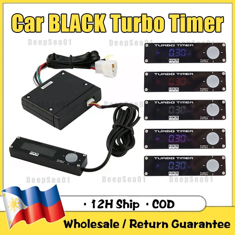 New 5 Colors in 1 HKS Car High Quality TURBO TIMER BLACK Car Turbo ...