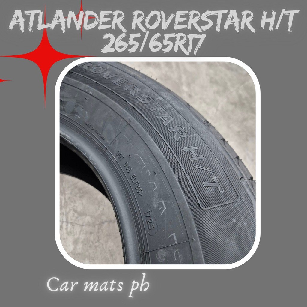 Atlander Roverstar H/T 265/65R17 Tire – Premium Highway Terrain | Made ...