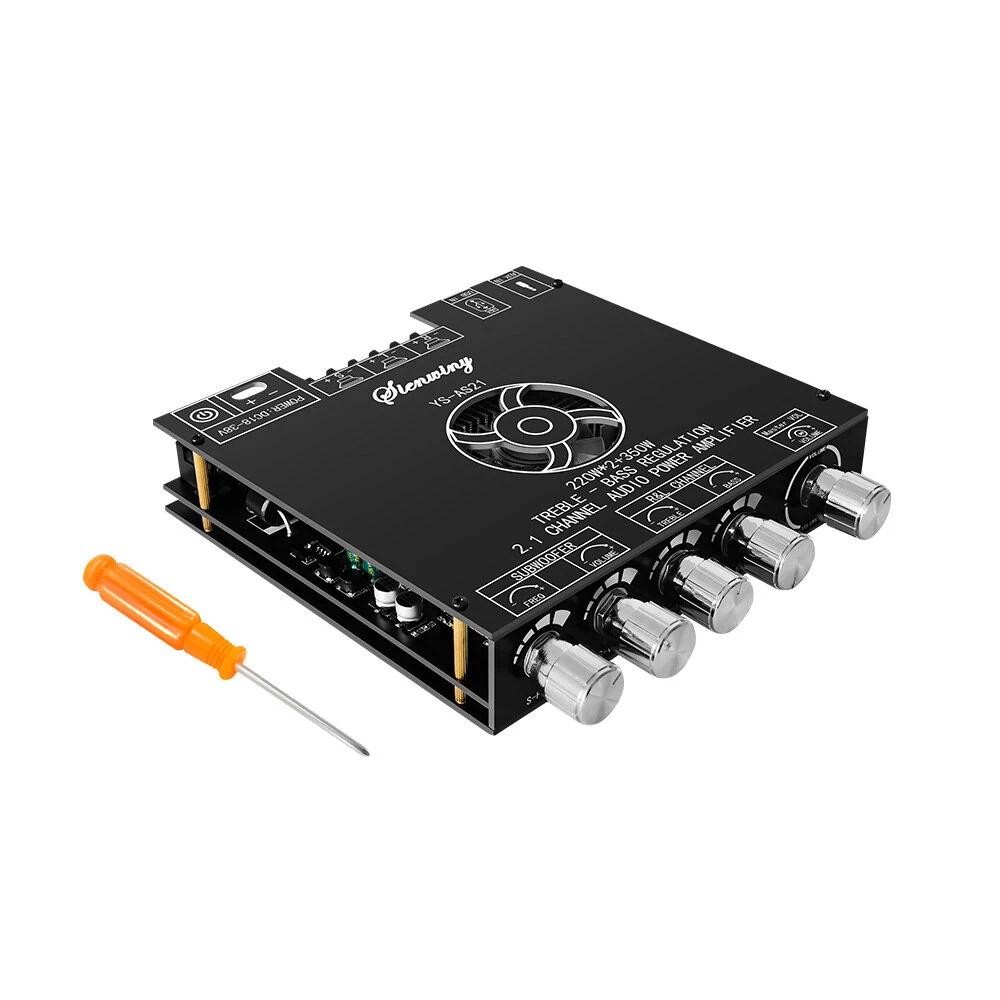 Diking YS-AS21 2.1 Channel bluetooth 5.1 Digital Power Amplifier Board ...
