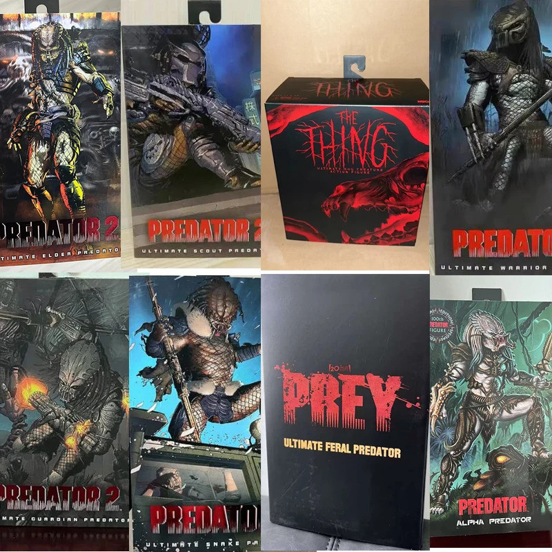 NECA Predator Shaman Ultimate – Action Figure 17,8 Cm Con Accessori, Mani Intercambiabili, Teste Mascherate E Smascherate - 3