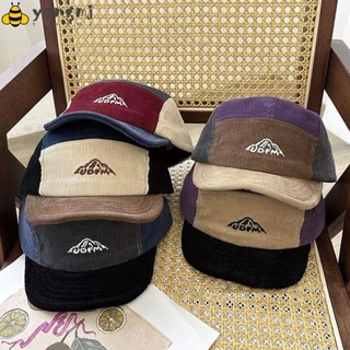 PATOU EMBROIDERY LOGO CORDUROY B/B CAP corduroy hat - Hats