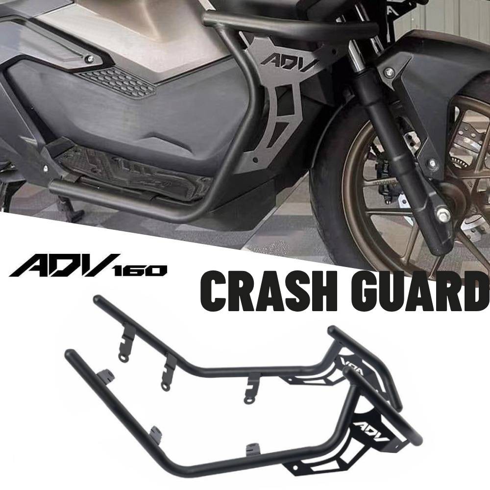 A Pair of Honda ADV 160 (2022-2025) Half Crash Guard Heavy Duty Crash ...