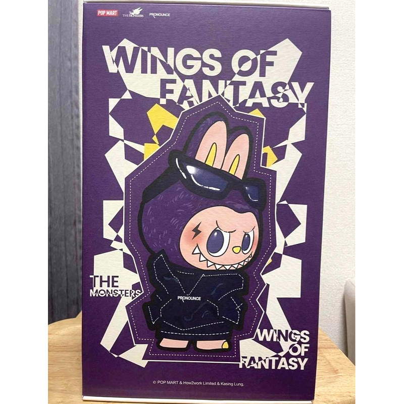 POP MART LABUBU × PRONOUNCE WINGS OF FANTASY Vinyl Plush Doll | Shopee ...